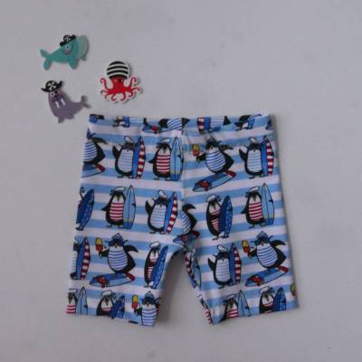PINGUIN Radlerhose kurze Legging ab Gr. 80 Baumwolljersey zimtblüte