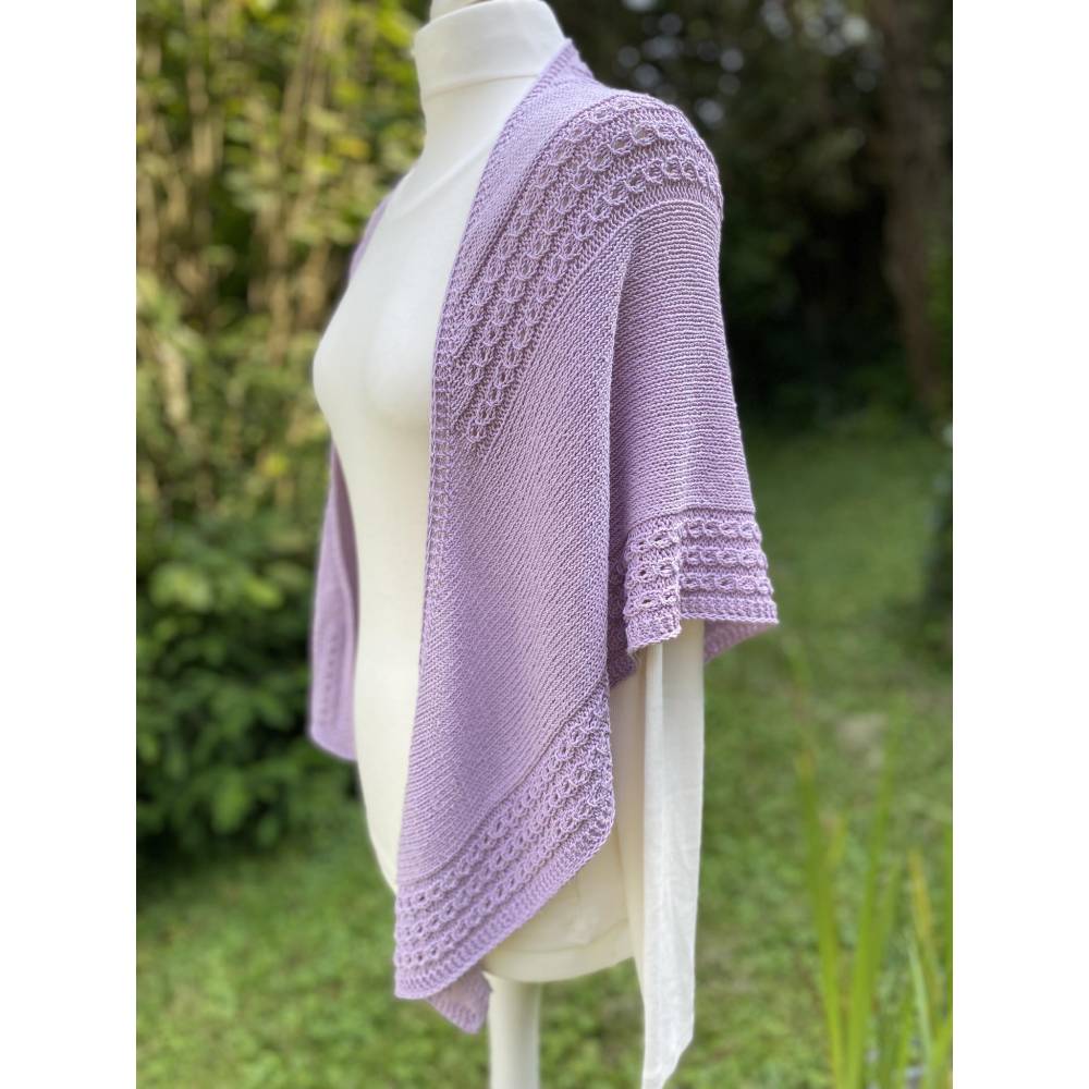 Strickanleitung Lizas Tuch Provence Vibe Bild 2