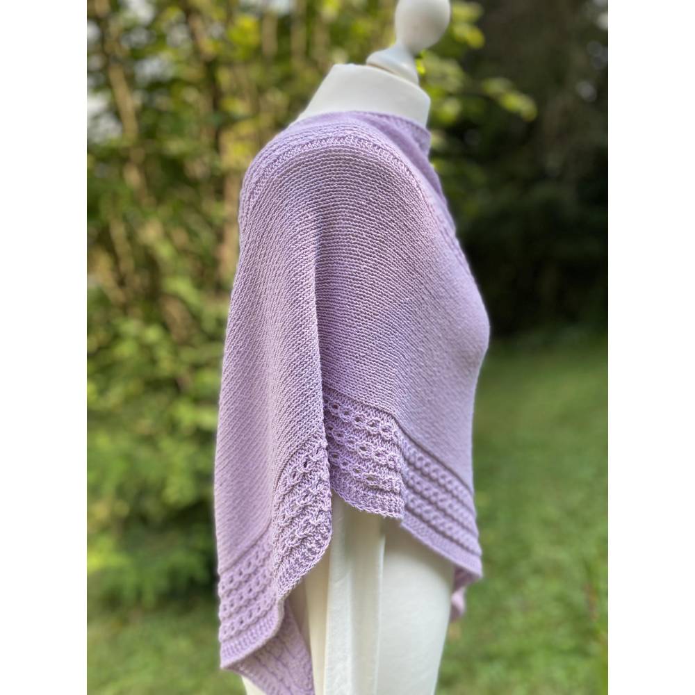 Strickanleitung Lizas Tuch Provence Vibe Bild 3