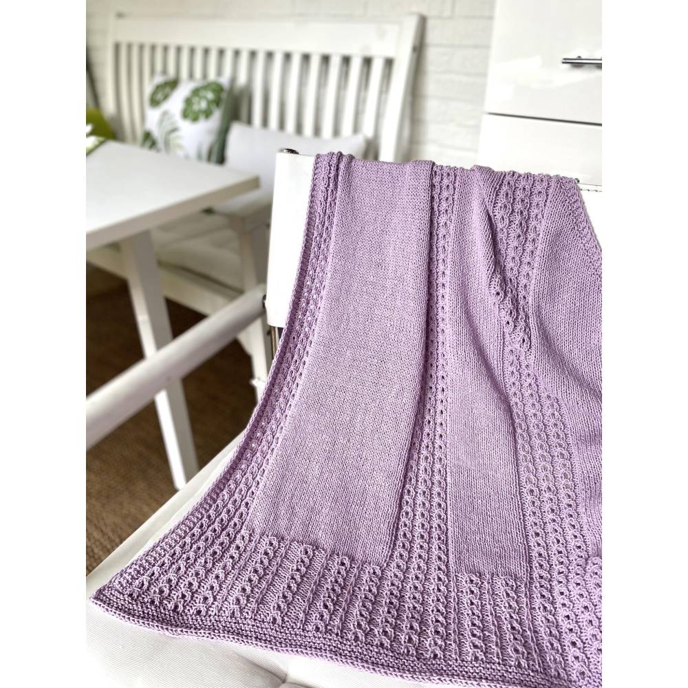 Strickanleitung Lizas Tuch Provence Vibe Bild 4