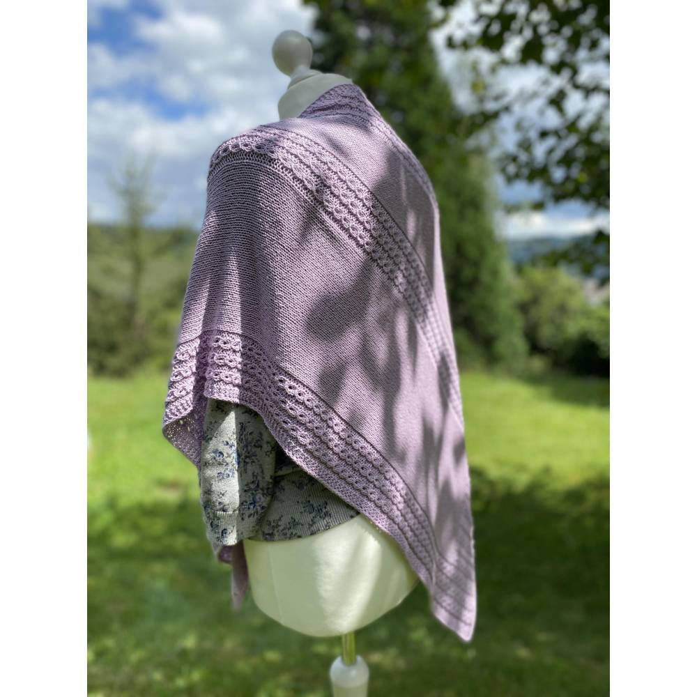 Strickanleitung Lizas Tuch Provence Vibe Bild 8