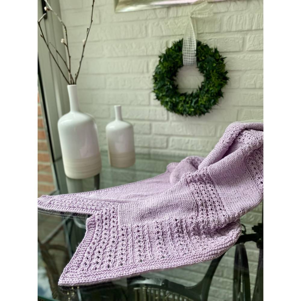 Strickanleitung Lizas Tuch Provence Vibe Bild 9