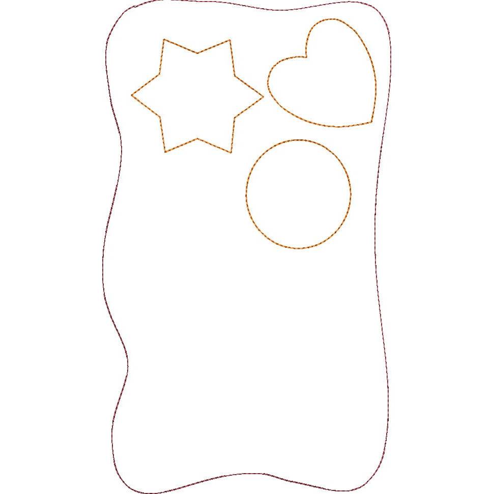 Stickdatei Plätzchen Weihnachten ITH 6 teiliges Set Bild 7