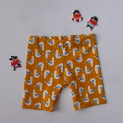 SEEMÖWE Radlerhose kurze Legging ab Gr. 80 BIOBaumwolljersey zimtblüte