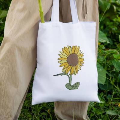 Stickdatei Sonnenblume sunflower 10x10 15x15 16x26