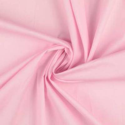 Blusen/Hemdenstoff Baumwoll Stretch Popeline Uni Rosa (1m/10,-€)