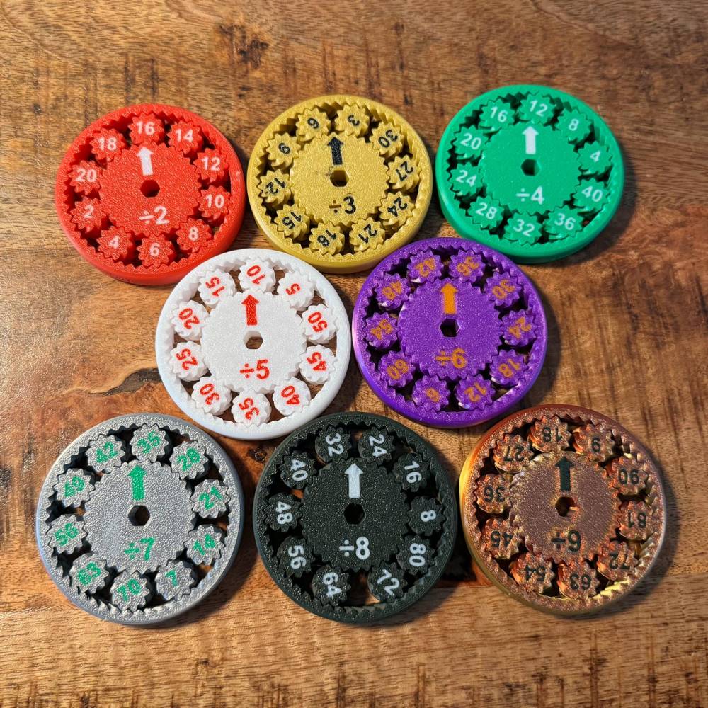 Mathematik Fidget Spinner Bild 2
