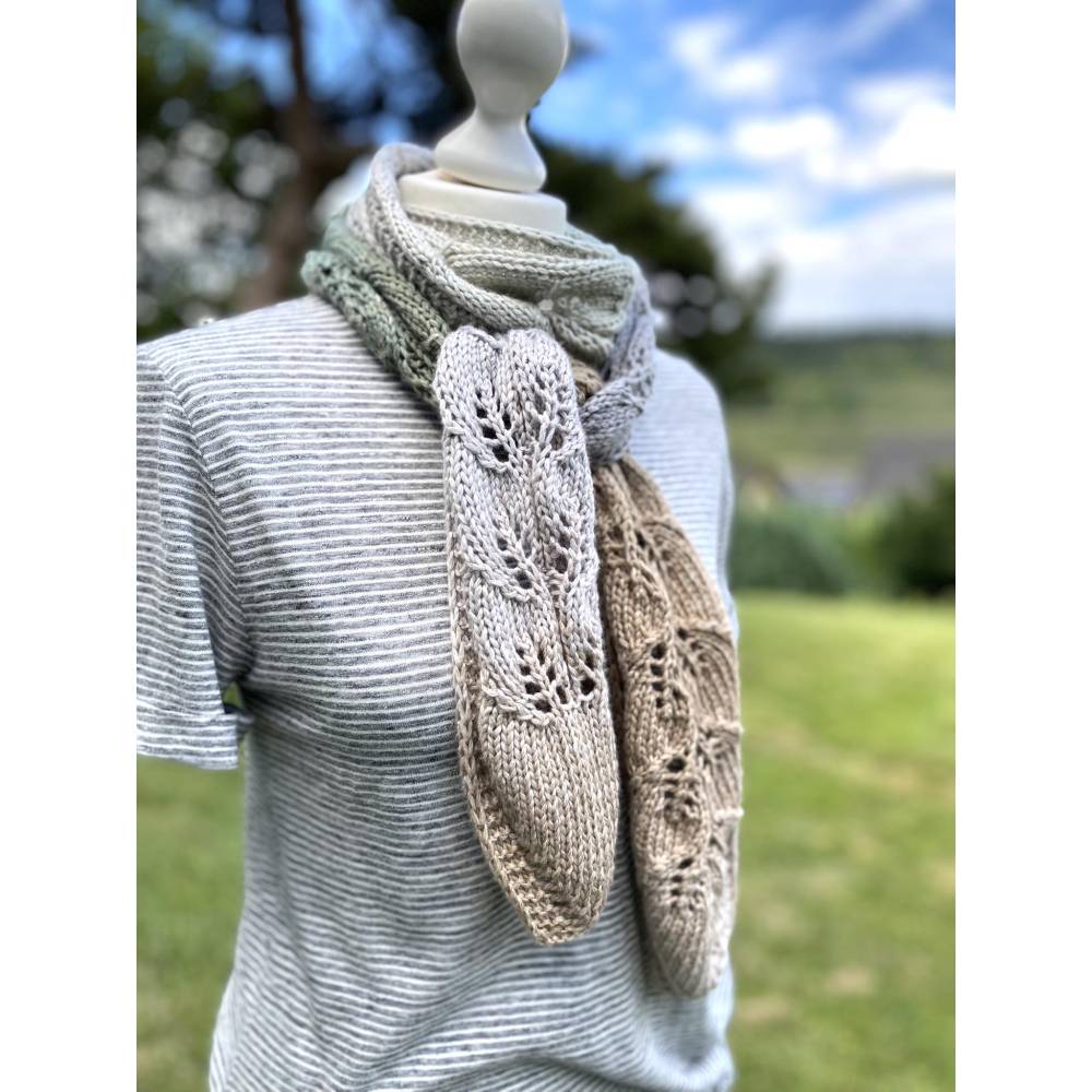 Strickanleitung Lizas Cotonella Schal Bild 6
