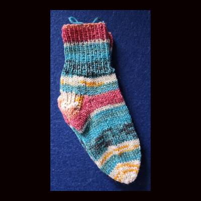 Socken - Strümpfe - handgestrickt - Größe 18/19