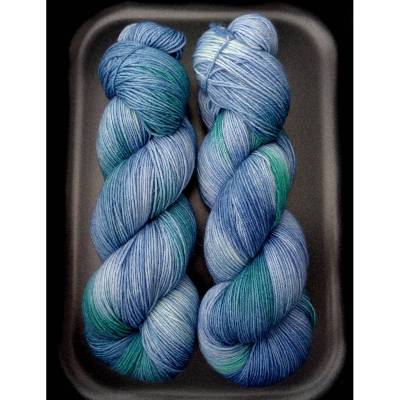 Maelstrom - Handgefärbtes Sockengarn 100g/420m, Strumpfgarn, Sockenwolle, 75% Wolle/25% Polyamid, 1 Strang