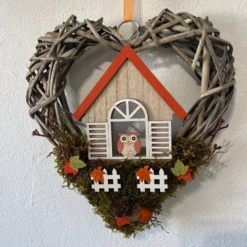 Herbstkranz Herbstdeko Türkranz Türschmuck Türdeko Kranz