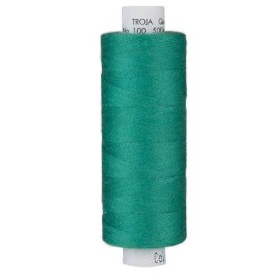 Troja Qualitätsnähgarn No.100 1091 blaugrün grün 100 % Polyester 500 m 