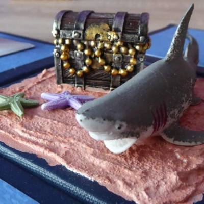 Geldgeschenkverpackung - Unten im Meer