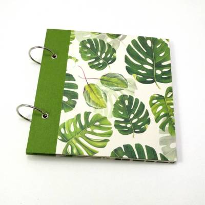 Fotoalbum / Gästebuch Buchringe - Monsterablatt