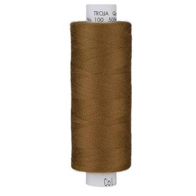 Troja Qualitätsnähgarn No.100 1311 Kaper braun 100 % Polyester 500 m 