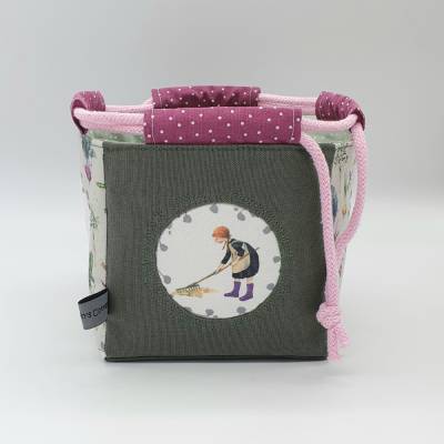 Utensilo mit Gartenmotiven Gr.S