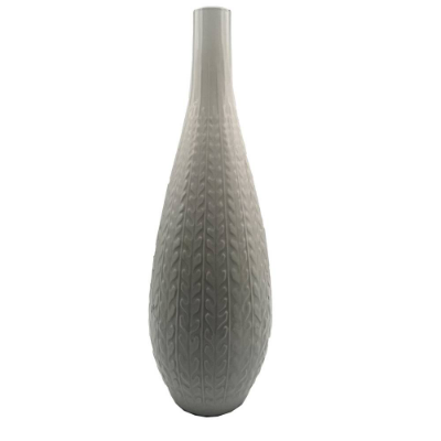 Solifleur Vase von Hutschenreuther Weißporzellan 50er Jahre