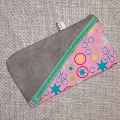 Stiftemäppchen zur Einschulung, Krimskramstasche, Hygienemäppchen für die Handtasche