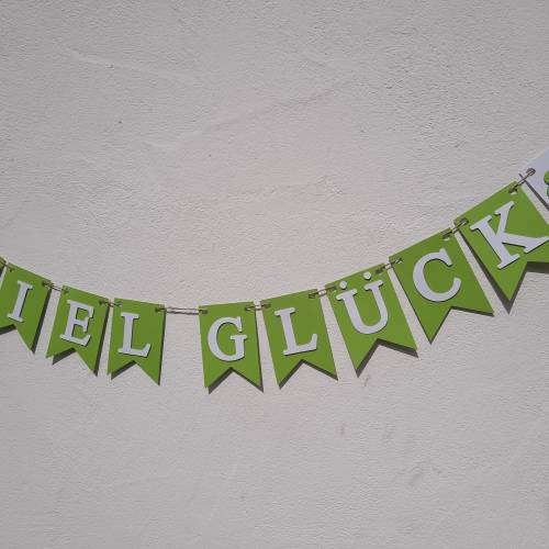 Handgefertigte Girlande