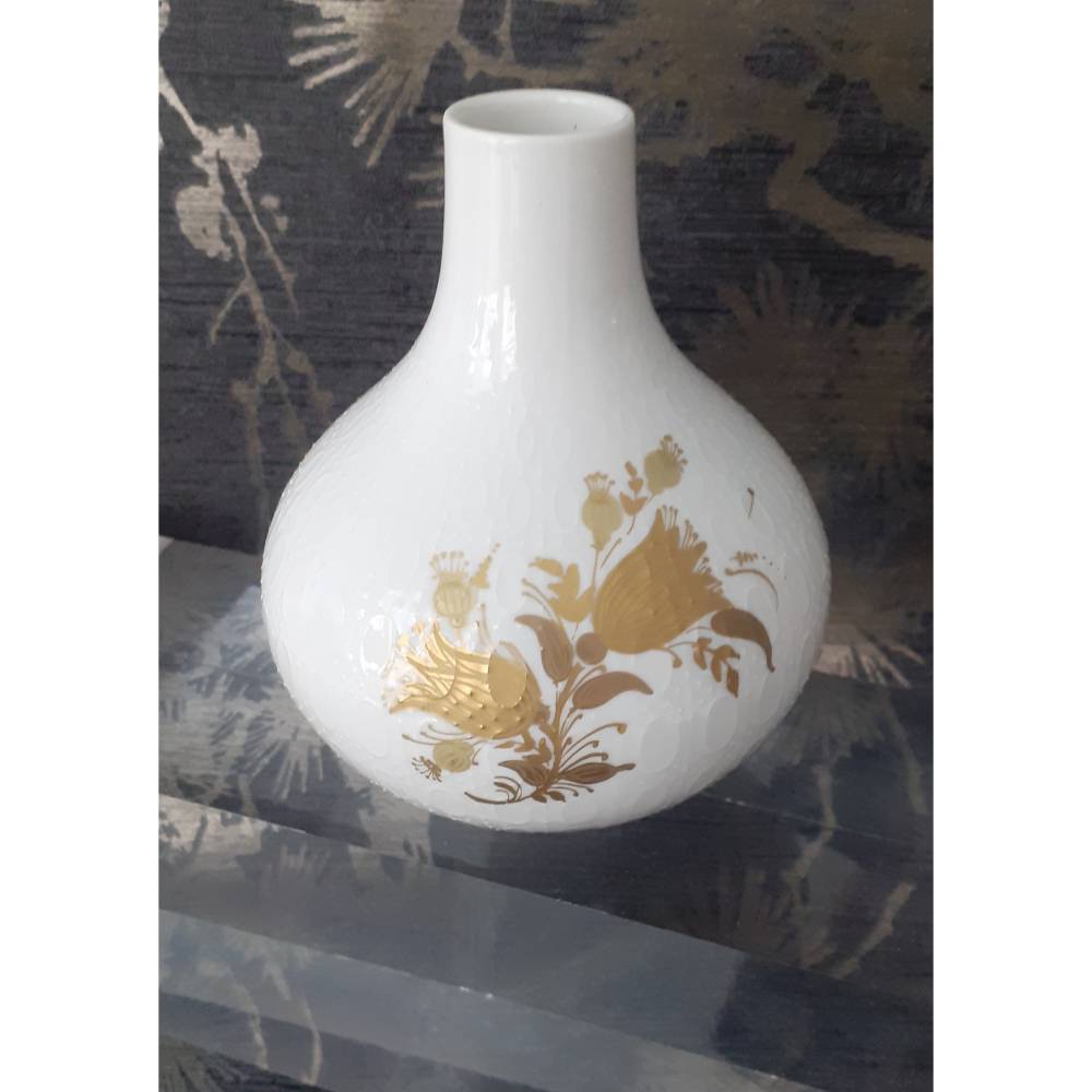 Vintage Porzellan Rosenthal Studio Line Vase Romanze Björn Wiinblad Weiss