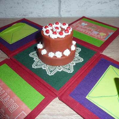 Geldgeschenkverpackung - Happy Birthday