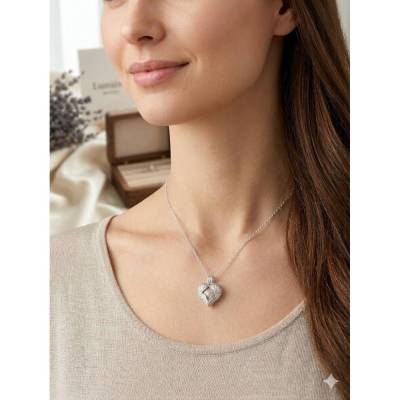 Herz Anhänger mit Fell, Asche, Haare, Babylocke, Nabelschnur, Kette, Sterling Silber, Andenken, Engelsrufer Tierhaarschm
