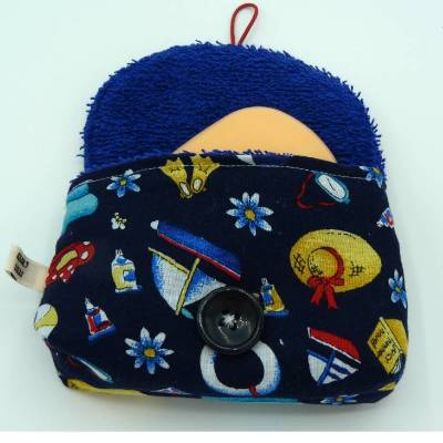 Seifentasche maritim Seifensack Seifenbeutel