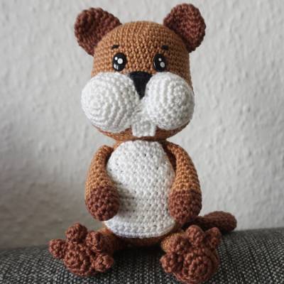 Häkelanleitung: Biber Woody