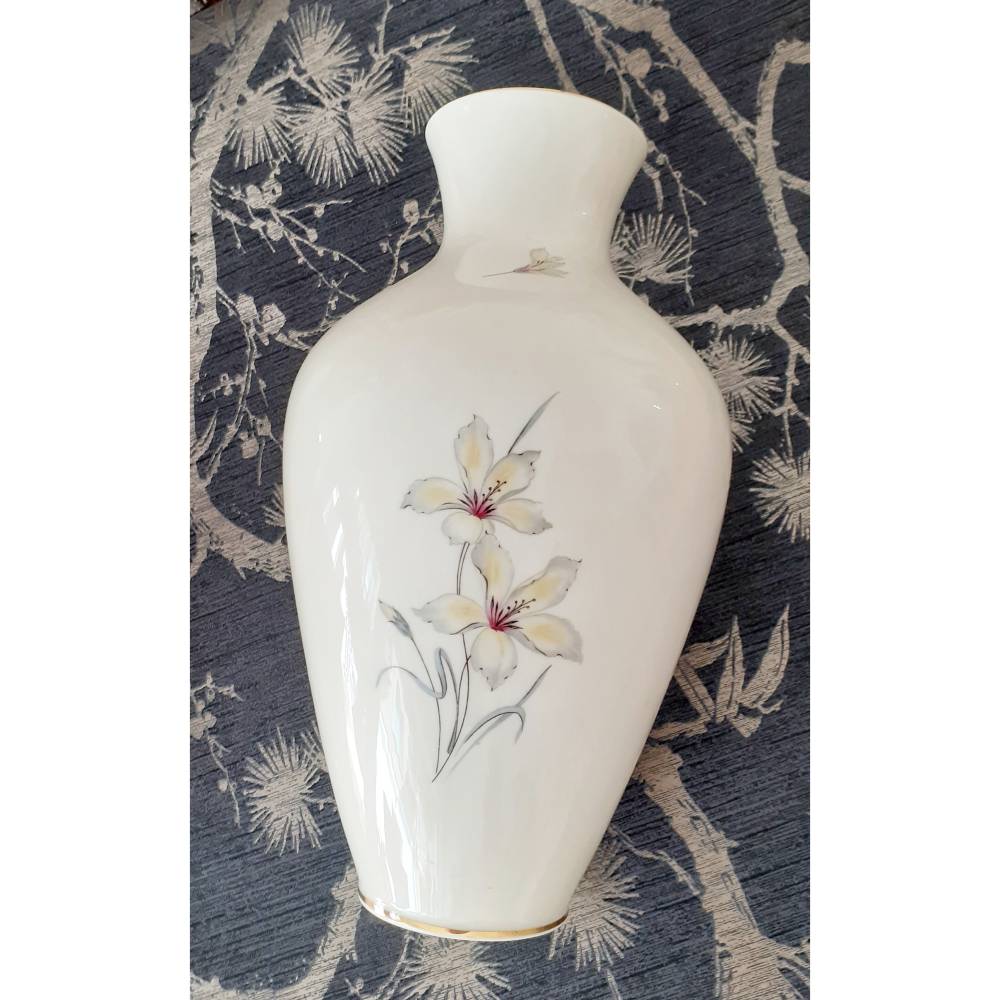 Vintage Porzellan , Vase ALKA Bavaria Landhaus sehr Groß !