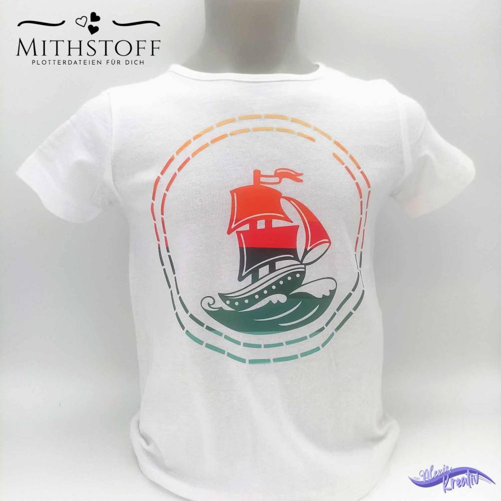 Tolle maritime Datei Sayling - 5 x Schiff - Mithstoff - PNG - DXF - SVG Bild 7