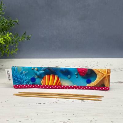 Nadelgarage zur Aufbewahrung von 20cm Nadelspielen | Nadelgarage | Aufbewahrung Nadelspiel | DPN Holder | Needle Case