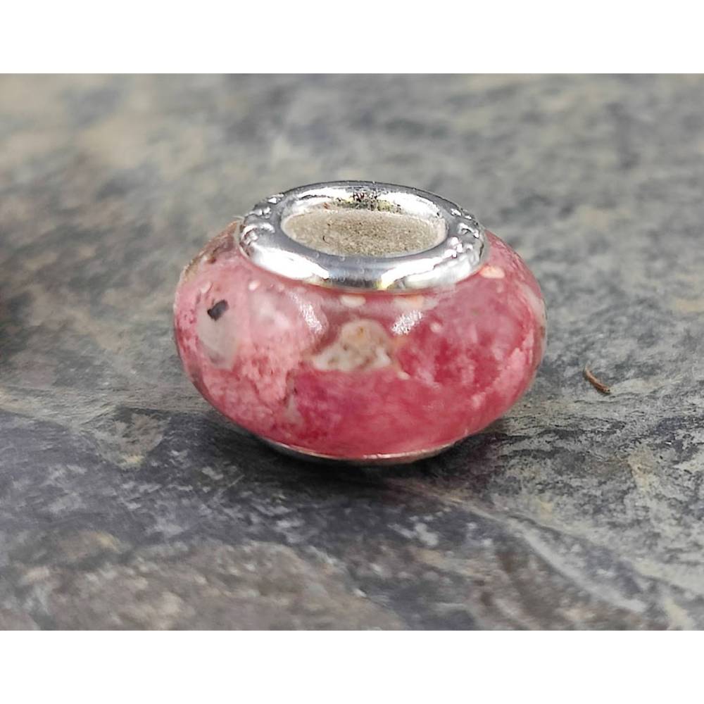 12mm Perle, Tierhaarschmuck mit Blüten, Haaren oder Asche, Hund, Katze, Haustier, Erinnerung, Einäscherung, Andenken an Bild 3