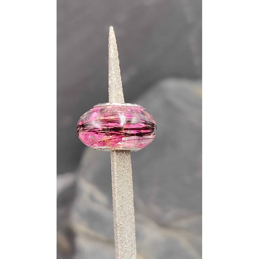 12mm Perle, Tierhaarschmuck mit Blüten, Haaren oder Asche, Hund, Katze, Haustier, Erinnerung, Einäscherung, Andenken an Bild 6