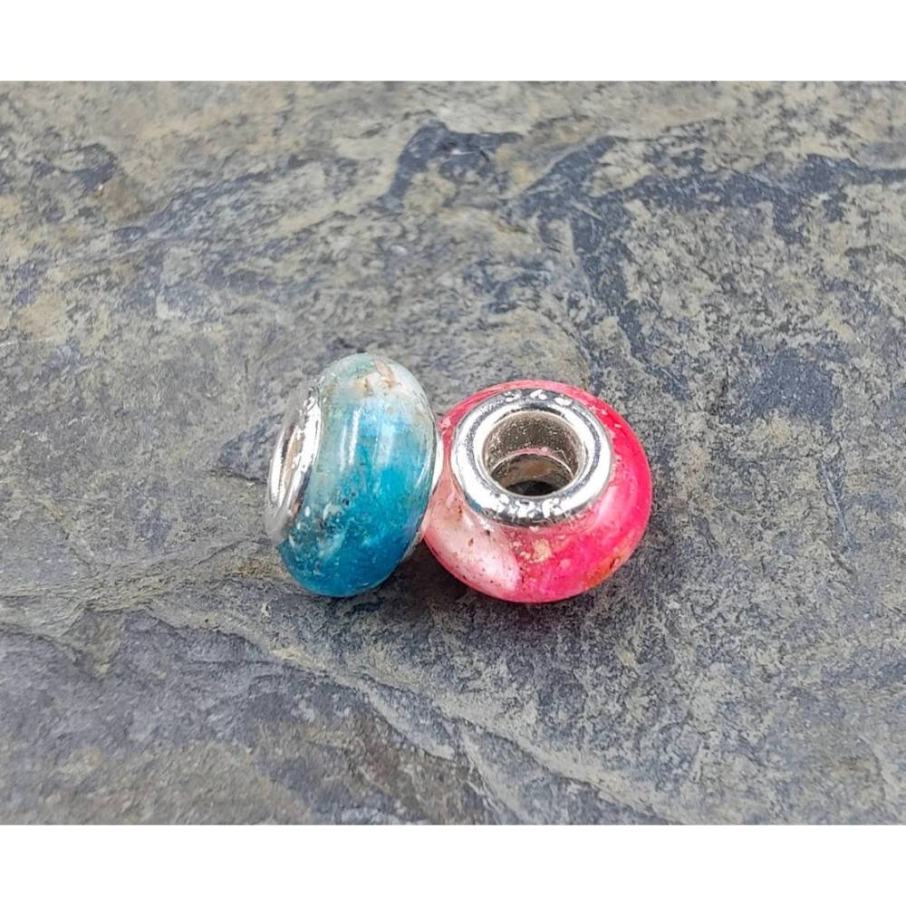 12mm Perle, Tierhaarschmuck mit Blüten, Haaren oder Asche, Hund, Katze, Haustier, Erinnerung, Einäscherung, Andenken an Bild 8