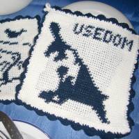 DIY Häkelanleitung Doubleface-Topflappen Maritim 6 – Usedom (PDF)