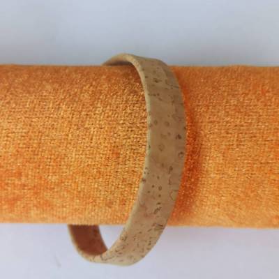 Kork-Armband natur Unisex – Verstellbar, Edelstahl, Nachhaltig & Vegan