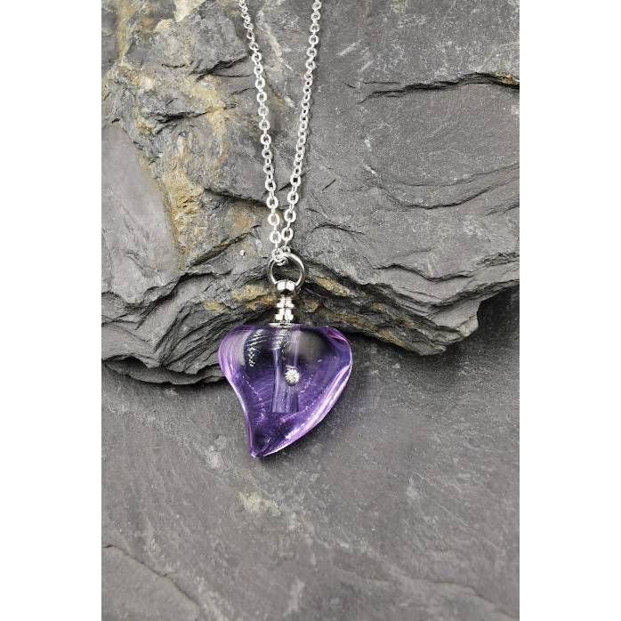Mini Urne , Herz Kristall mit Strassstein , Anhänger zum selber füllen, DIY, Asche, Reis, Andenken, Tierhaarschmuck Bild 6