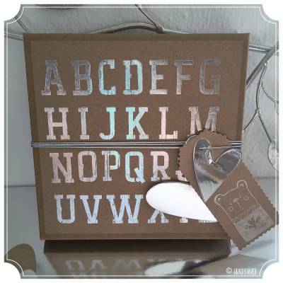 Geschenkschachtel Geldgeschenk & Karte zur Einschulung Gänseblümchen