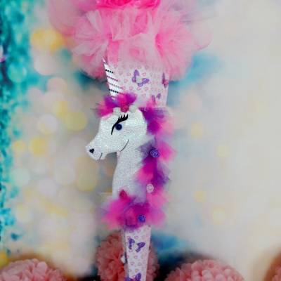 Schultüte Einhorn Zuckertüte Pferd