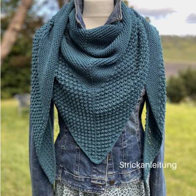 Strickanleitung Lizas Tuch Bubble Wrap