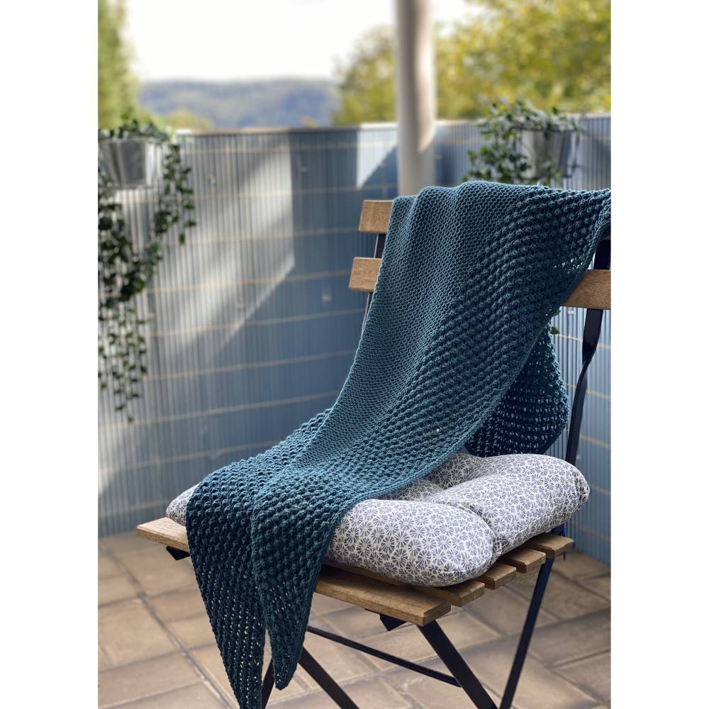 Strickanleitung Lizas Tuch Bubble Wrap Bild 7