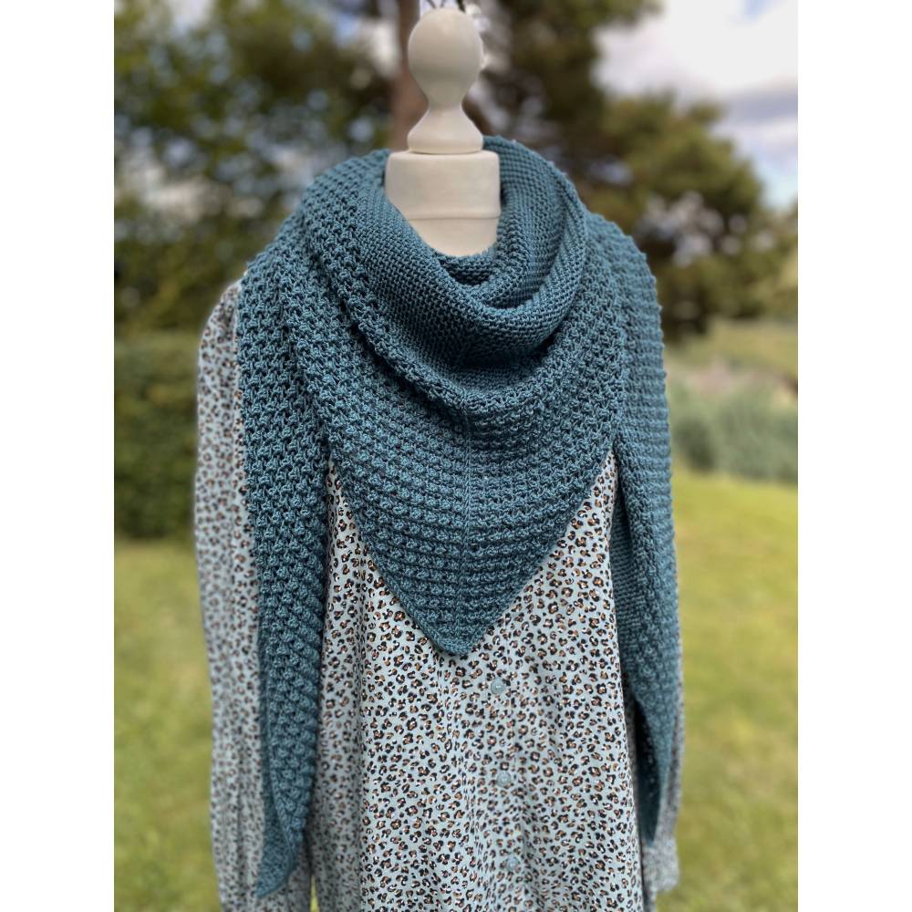 Strickanleitung Lizas Tuch Bubble Wrap Bild 9