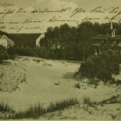 AK - Heidebrink- Pommern Kurhaus ,22.3.1914