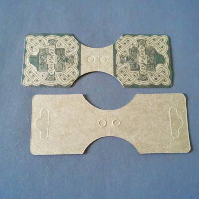 10 Displays Karten keltische Knoten mit Wort " Handmade" für die Halskette, Armband