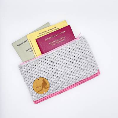 Australien Aussie Känguru Täschchen für Allerlei Kosmetik, Ladekabel, Reisedokumente, Reisepass Geschenk Stifte