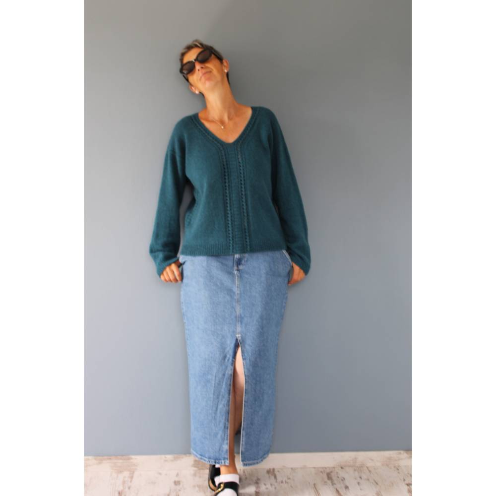 "Depot" Pullover stricken, auch als Slipover in 8 Größen Bild 10