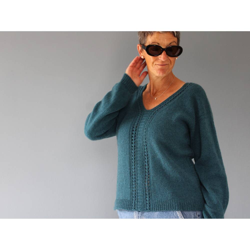 "Depot" Pullover stricken, auch als Slipover in 8 Größen Bild 8