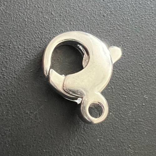 Karabiner aus 925-Silber, 16x33 mm - A53