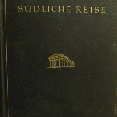 Südliche Reise, Sommer 1937,