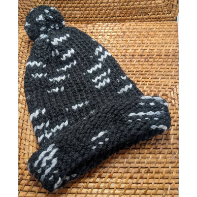 Bommelmütze, warm und weich